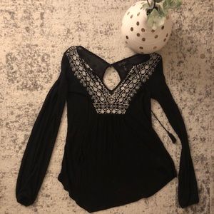 Jessica Simpson peasant top